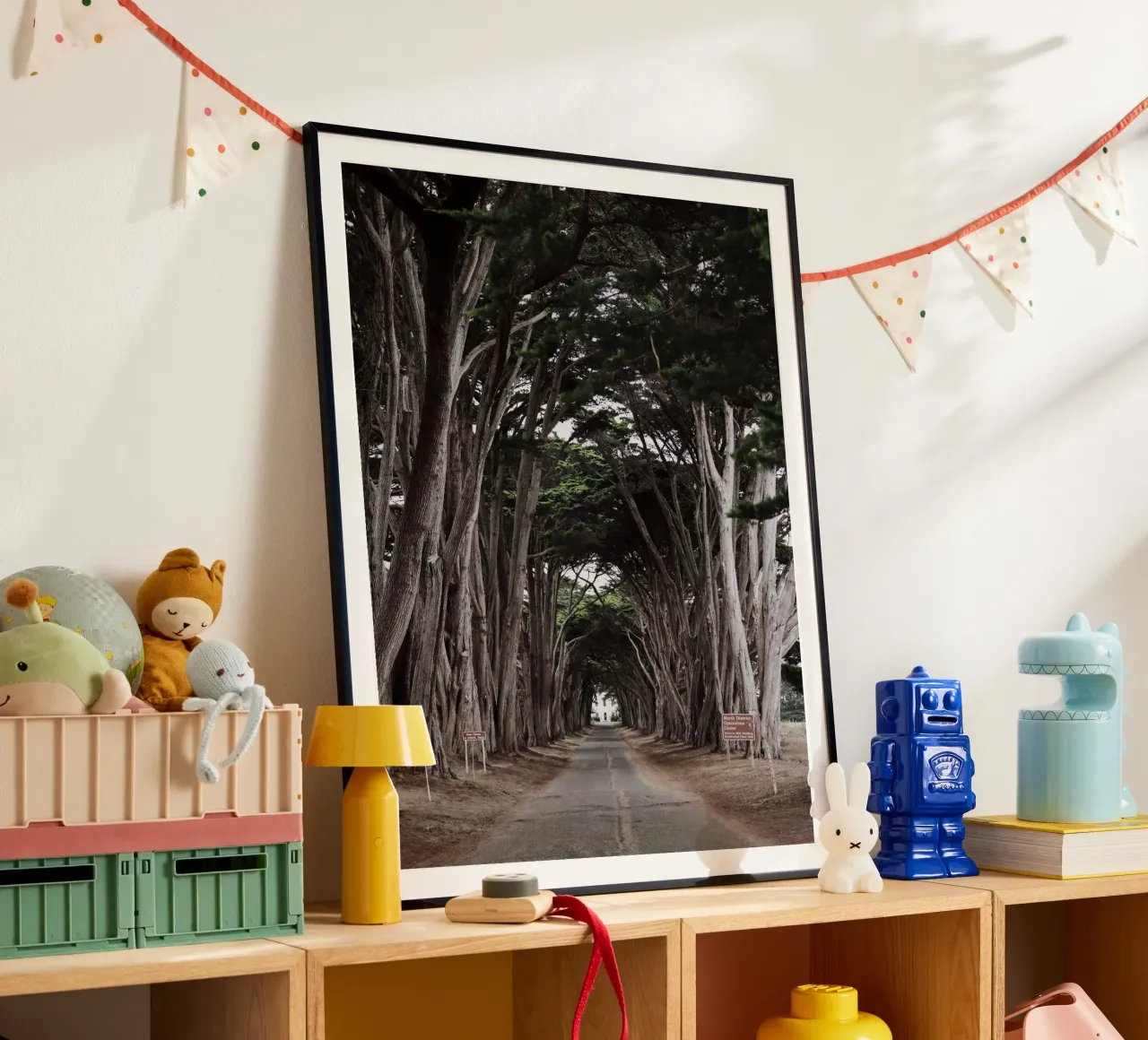 Cypress Tunnel, Point Reyes, California poster da Wanderlust Vibes