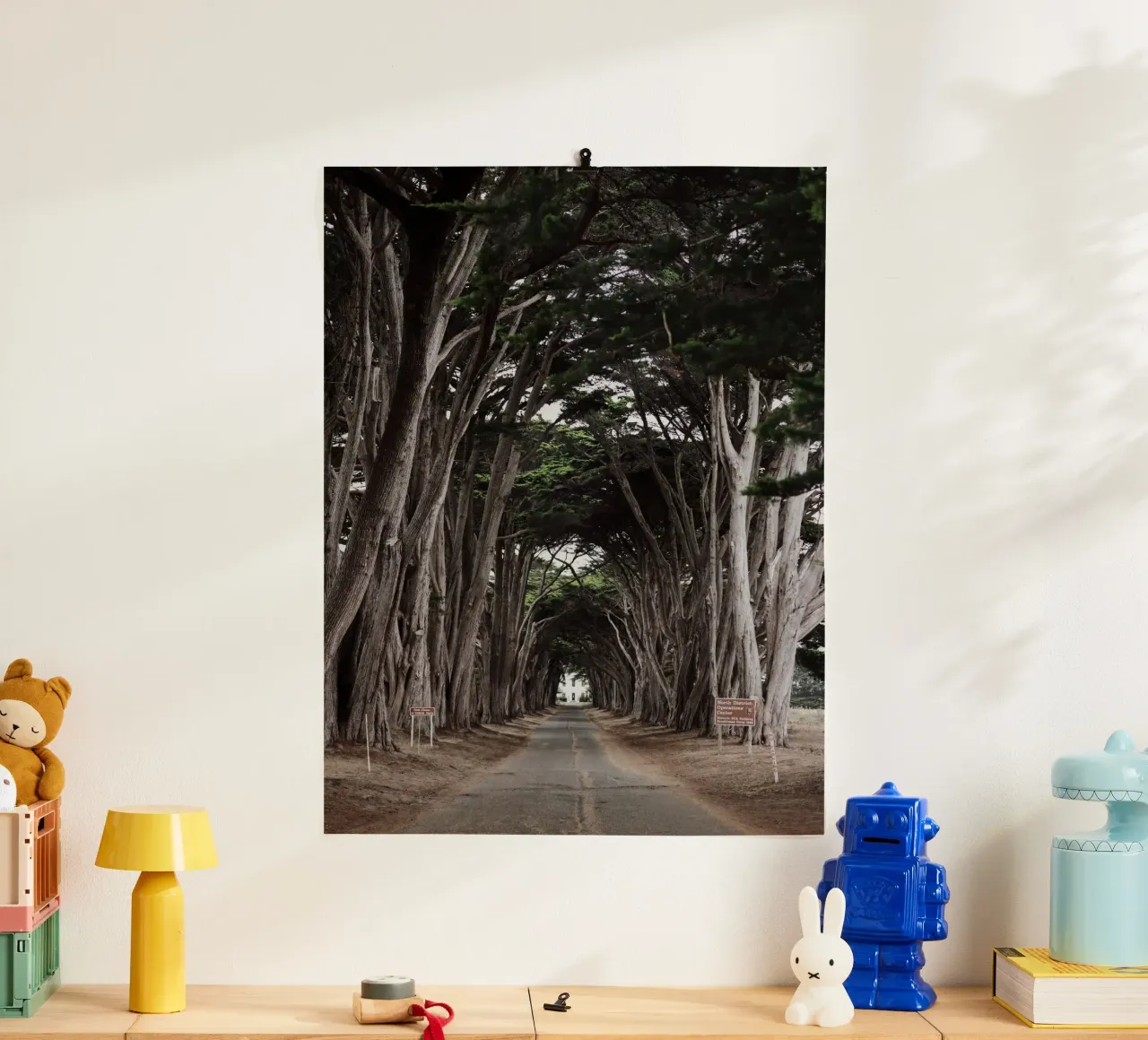 Cypress Tunnel, Point Reyes, California poster da Wanderlust Vibes