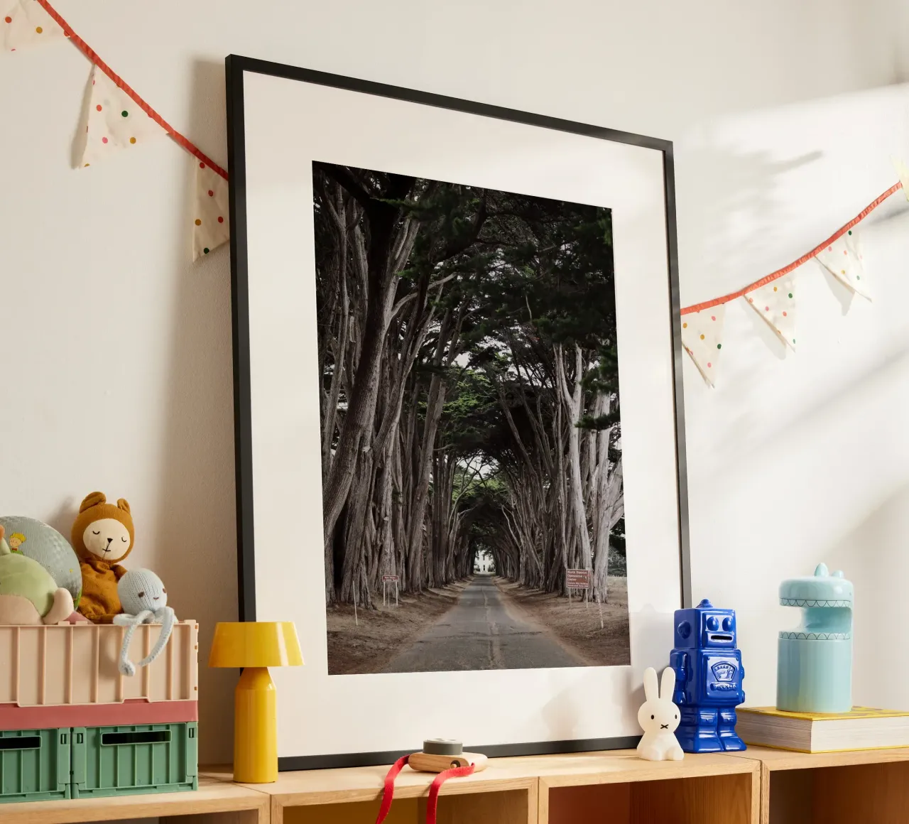 Cypress Tunnel, Point Reyes, California poster da Wanderlust Vibes