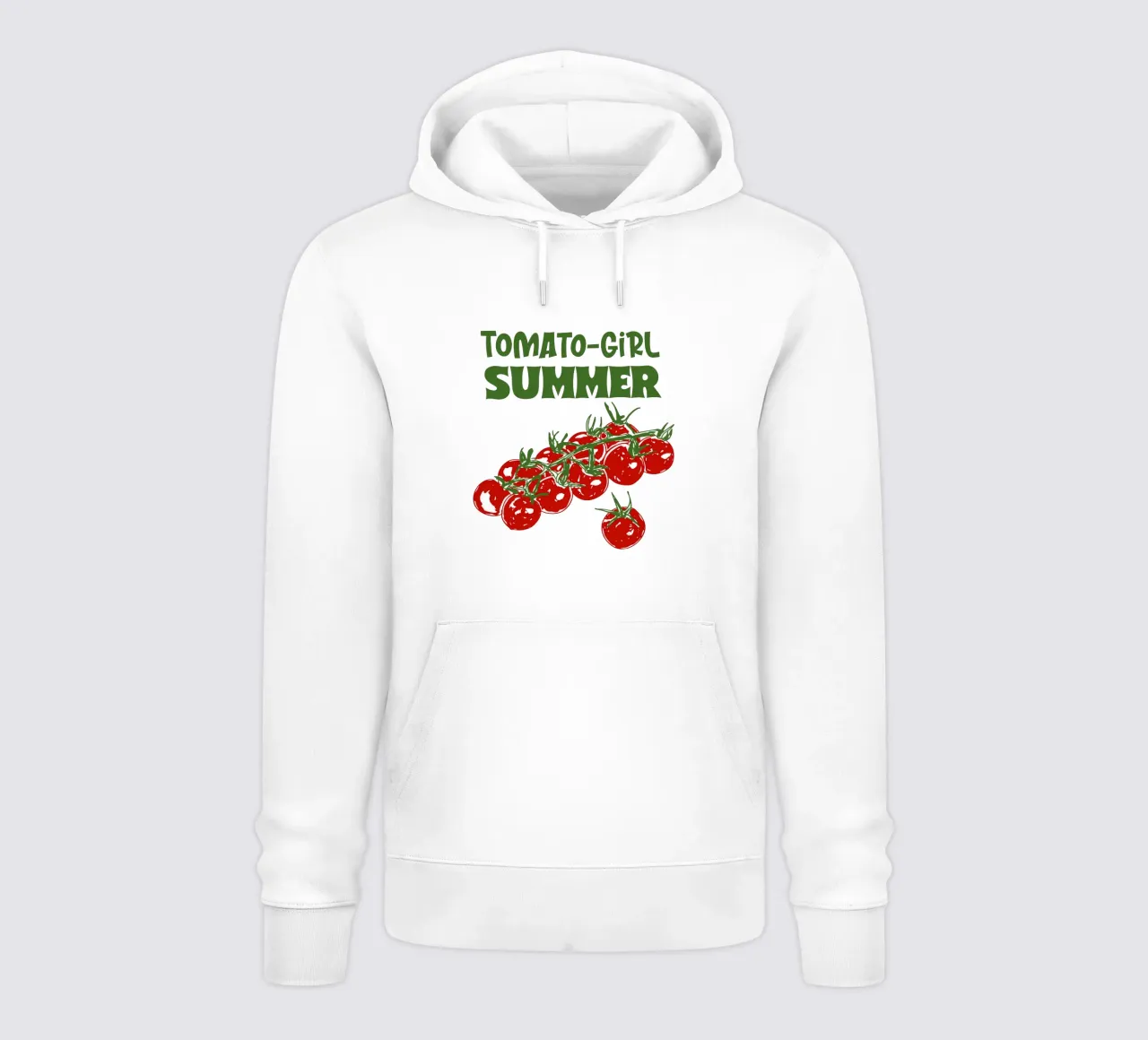 Tomato Girl Summer Vibes Illustration hoodie by EDMPROJECT