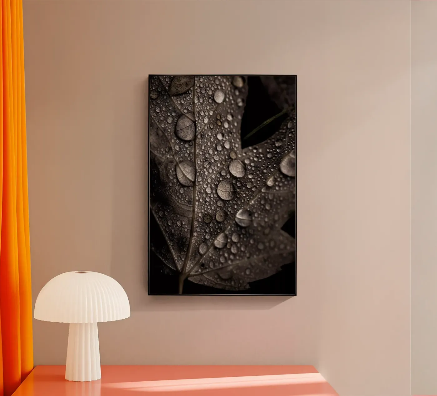 Rainy Fall acryl van Mareike Böhmer Photography