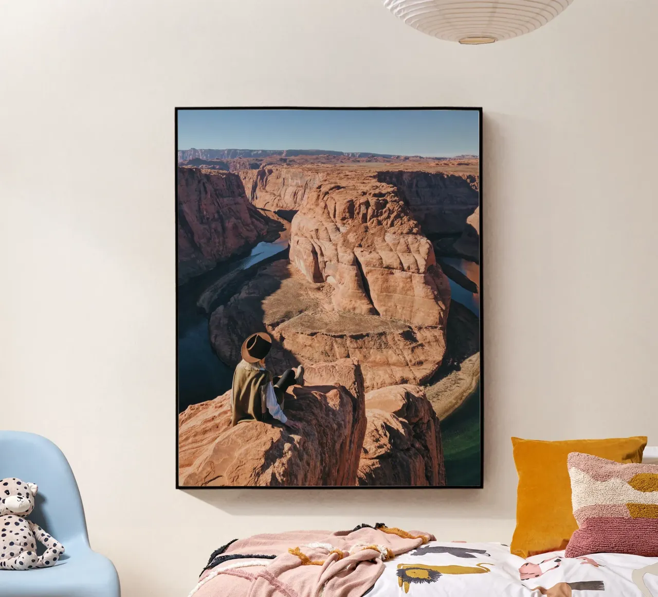 Overlooking Horseshoe Bend, Arizona, USA acrylic glass by Wanderlust Vibes