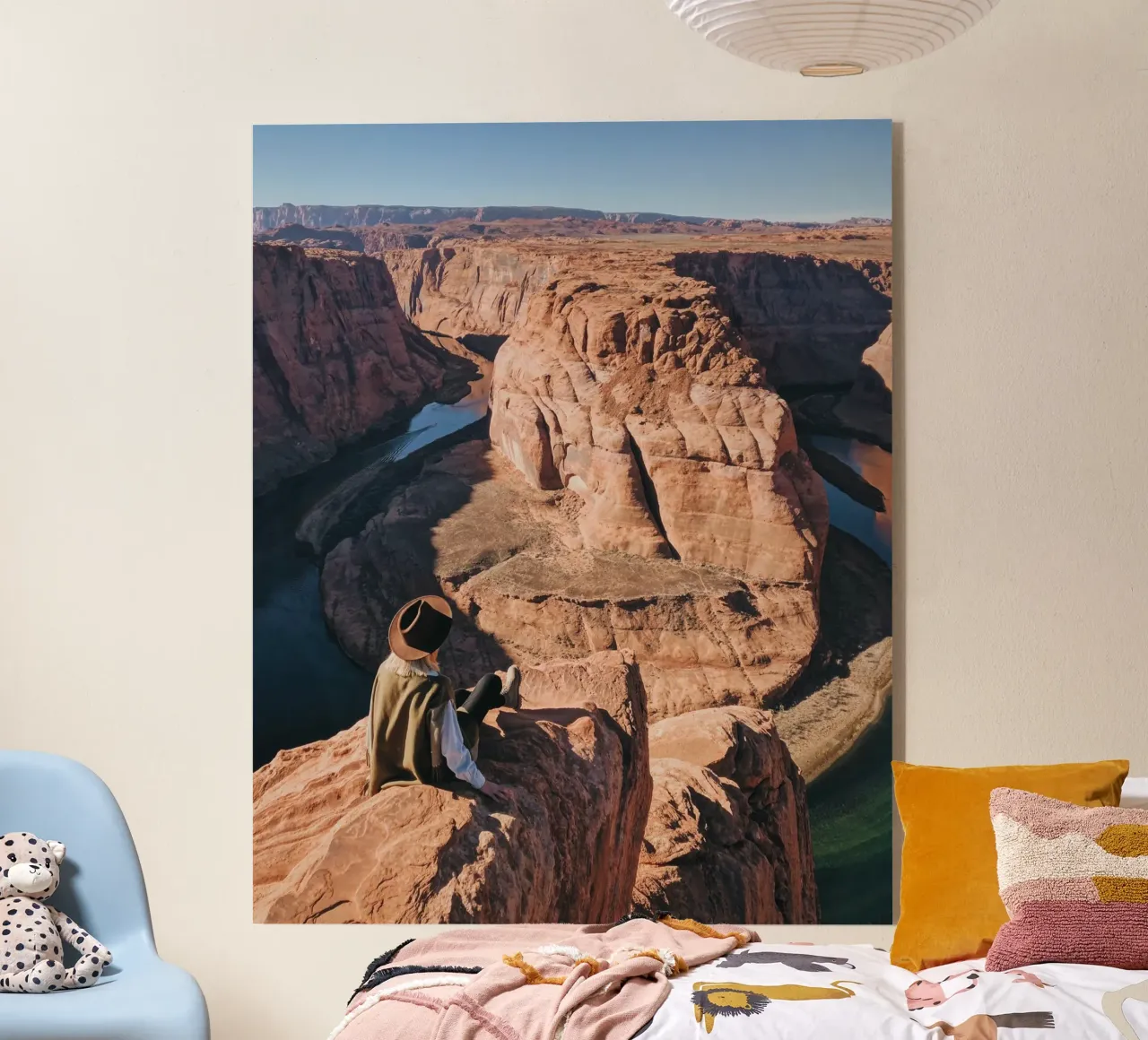 Overlooking Horseshoe Bend, Arizona, USA acrylic glass by Wanderlust Vibes