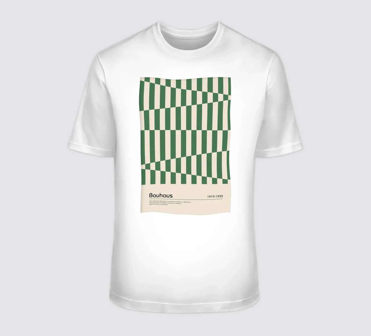 triangoli strisce linee t-shirt da David Taylor