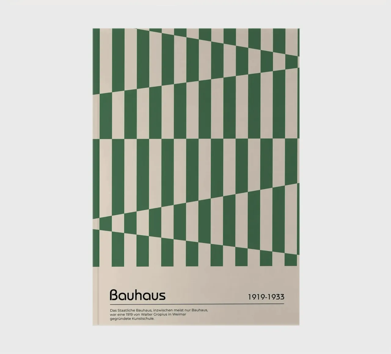 triangles stripes lines notebook by David Taylor
