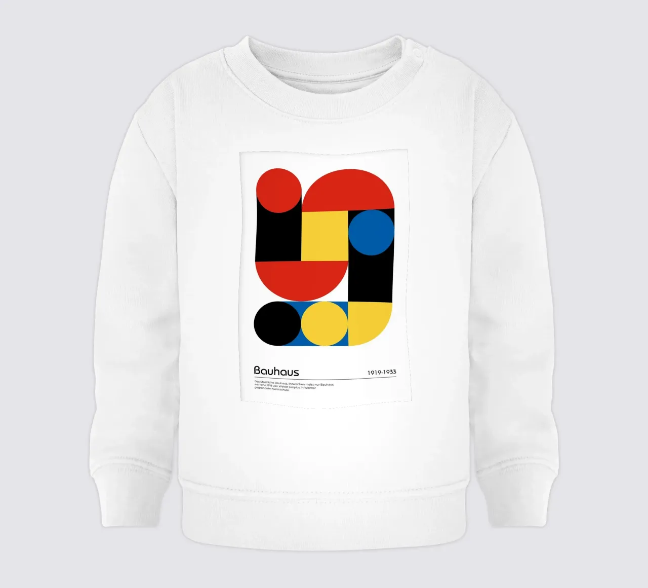forme geometriche cerchi felpa neonato da David Taylor