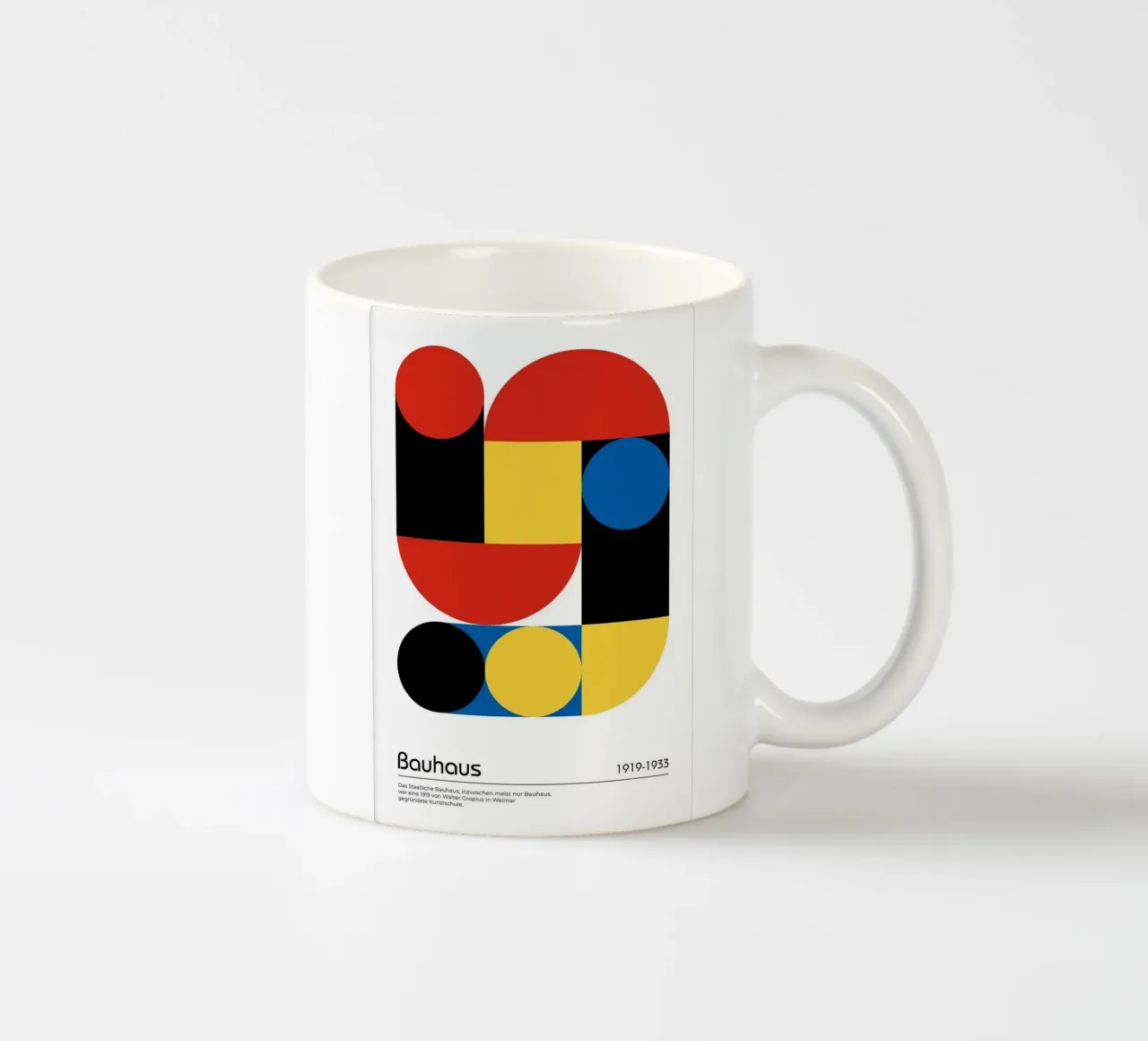 forme geometriche cerchi tazza in ceramica da David Taylor