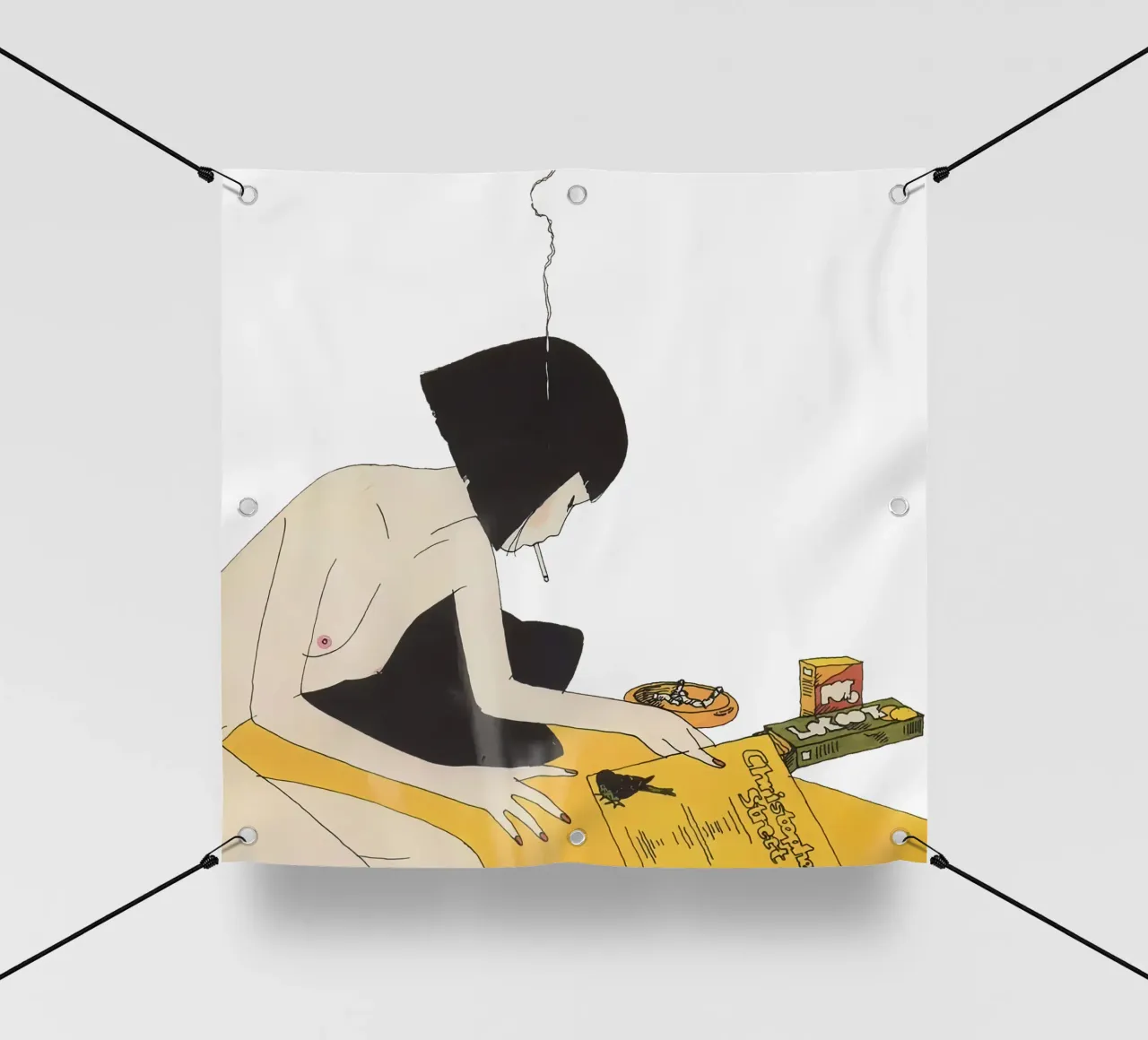 banda della lampada - dream yume telo in pvc da ManondeShop
