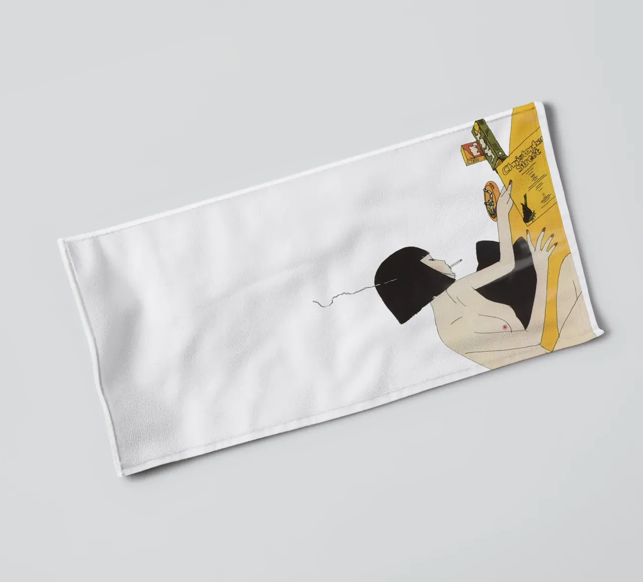 groupe de lampes - dream yume serviette de bain de ManondeShop