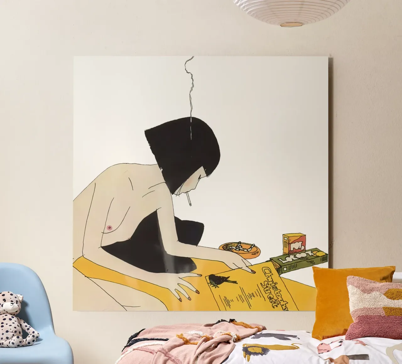 groupe de lampes - dream yume alu dibond de ManondeShop