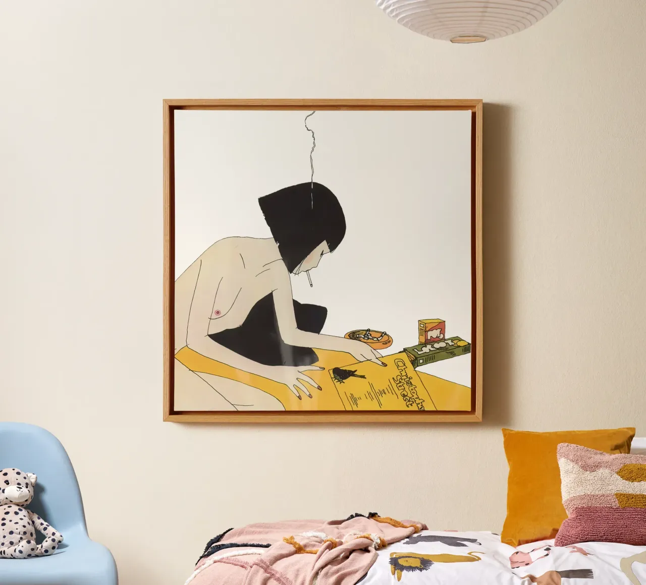 groupe de lampes - dream yume toile de ManondeShop