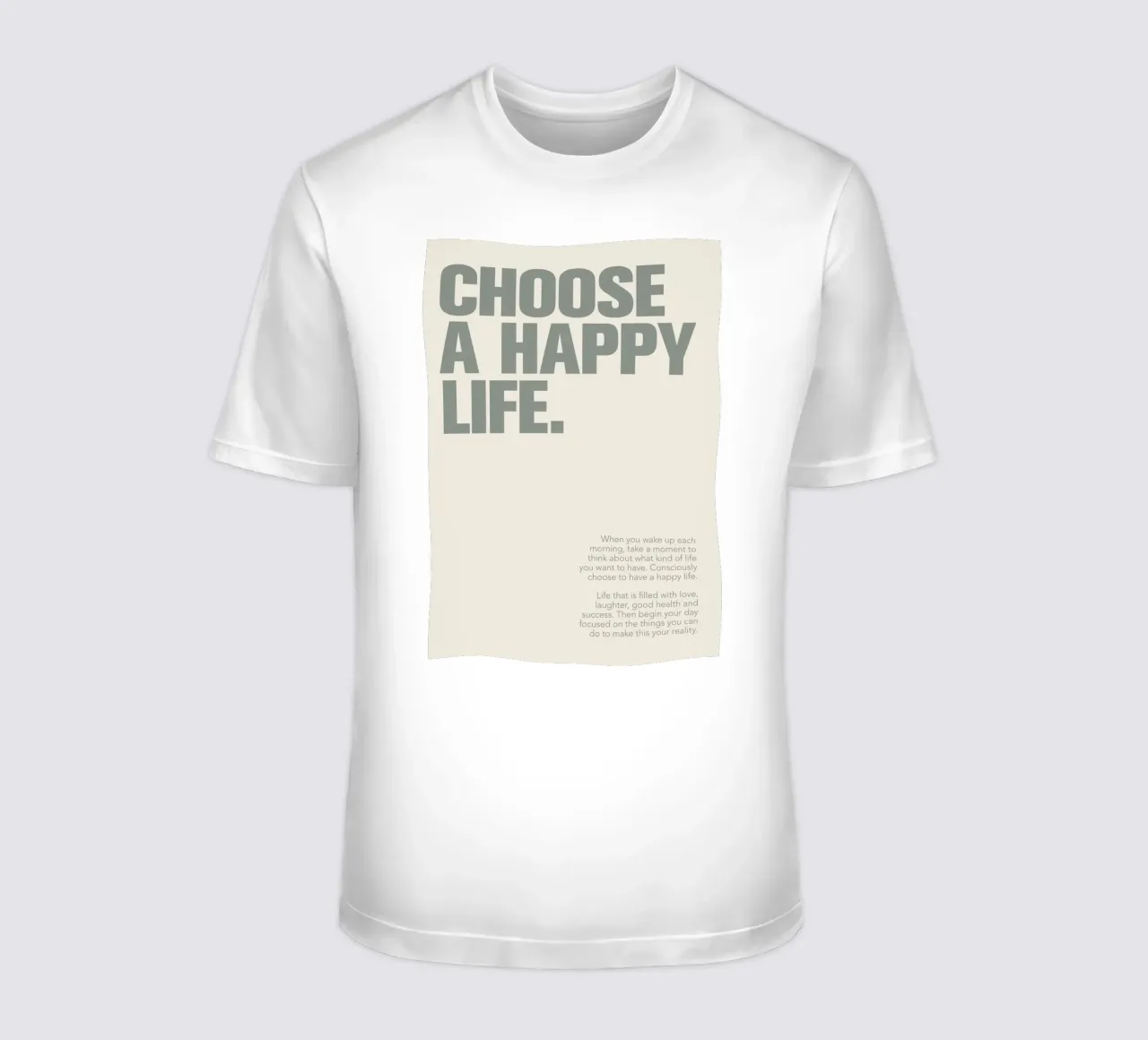 Text Motivation Zitat Inspiration T-Shirt von Adam Murray