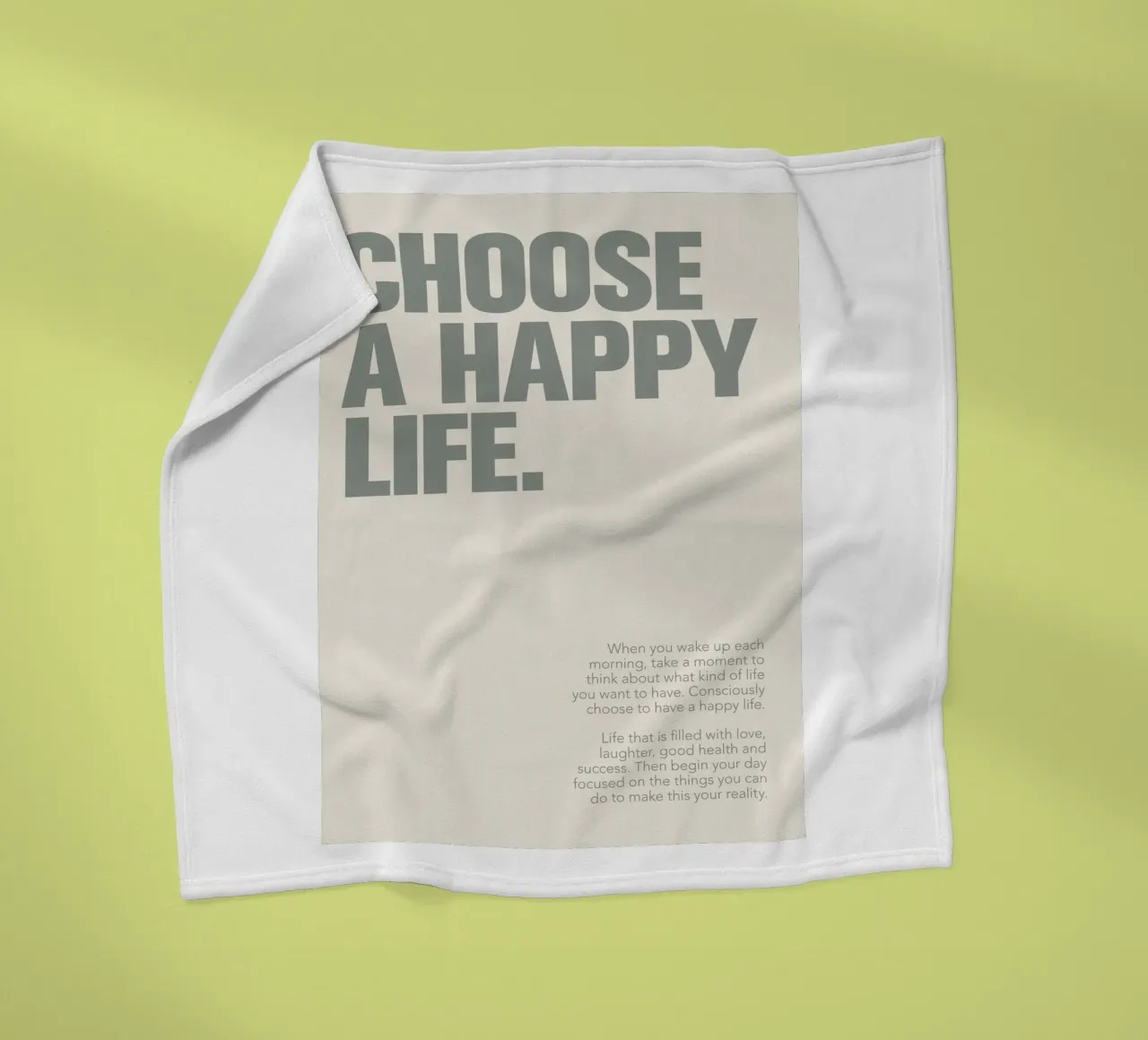 Text Motivation Zitat Inspiration Fleecedecke von Adam Murray