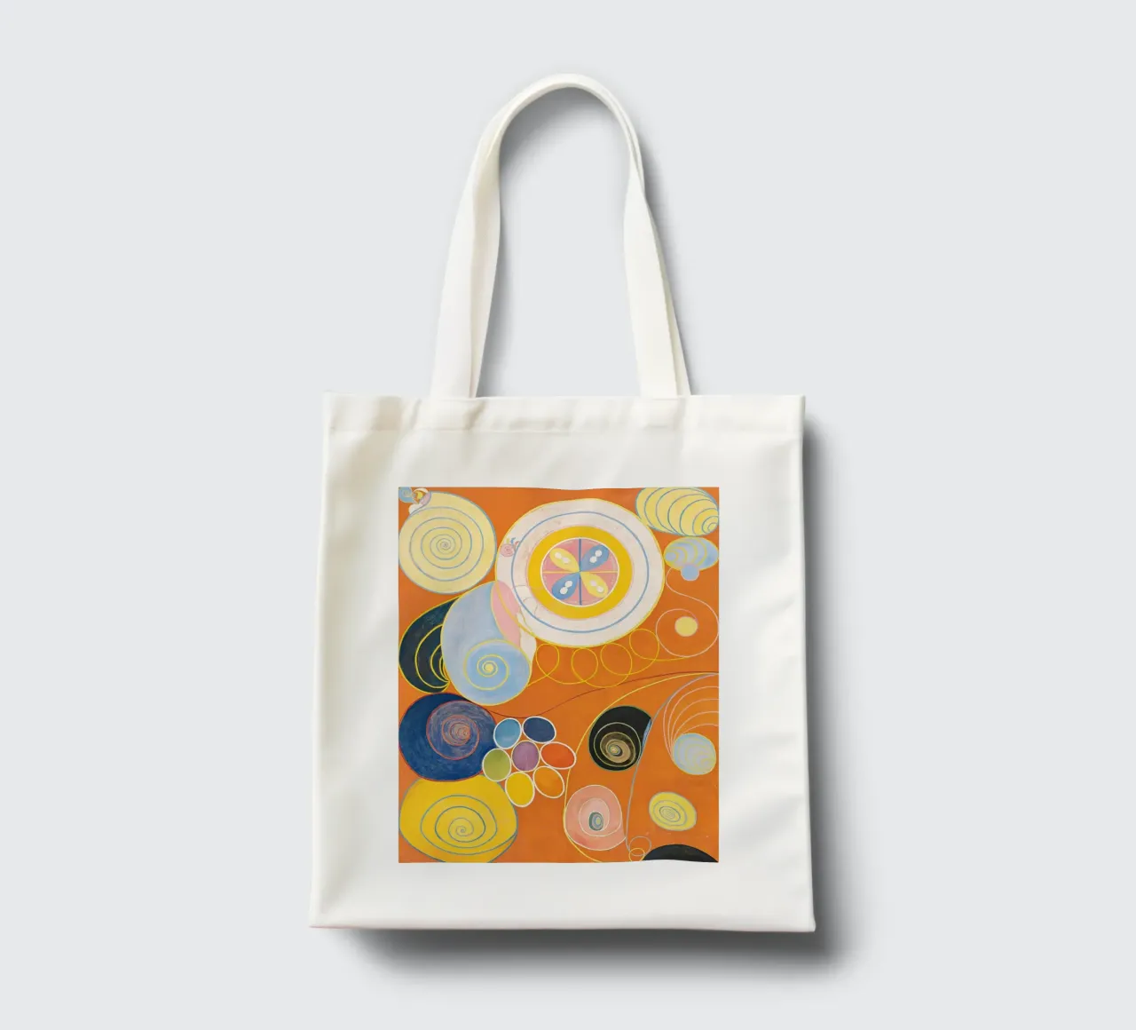 No. 3. I dieci più grandi, Gioventù (1907) di Hilma af Klint borsa in juta da Venus Art