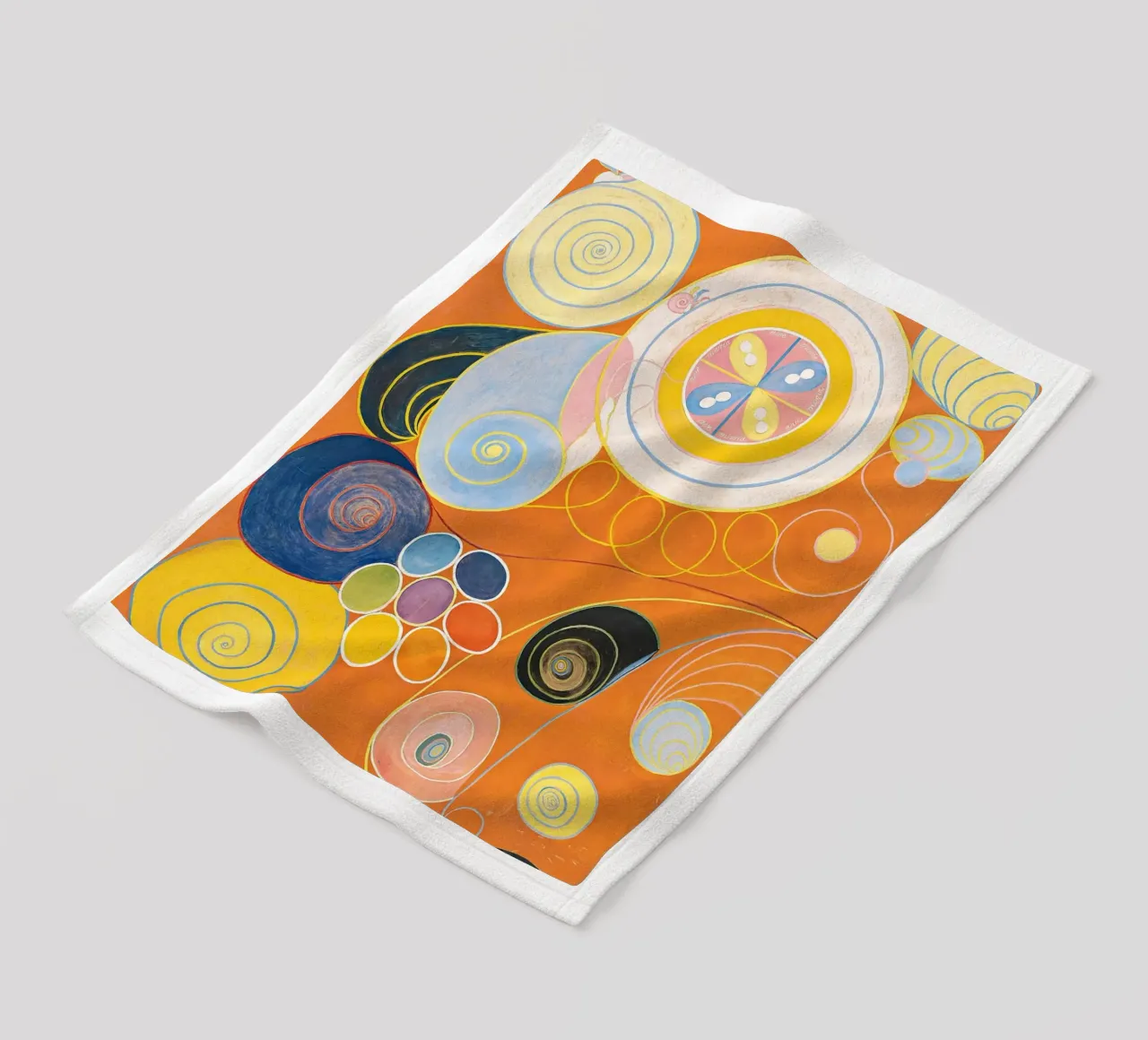 No. 3. I dieci più grandi, Gioventù (1907) di Hilma af Klint coperta in pile da Venus Art