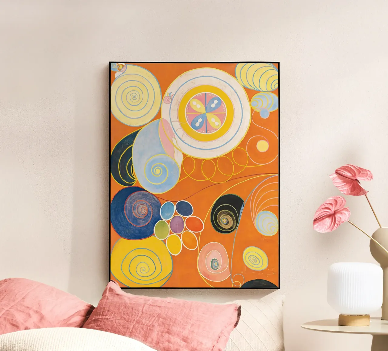 No. 3. I dieci più grandi, Gioventù (1907) di Hilma af Klint plexiglass da Venus Art
