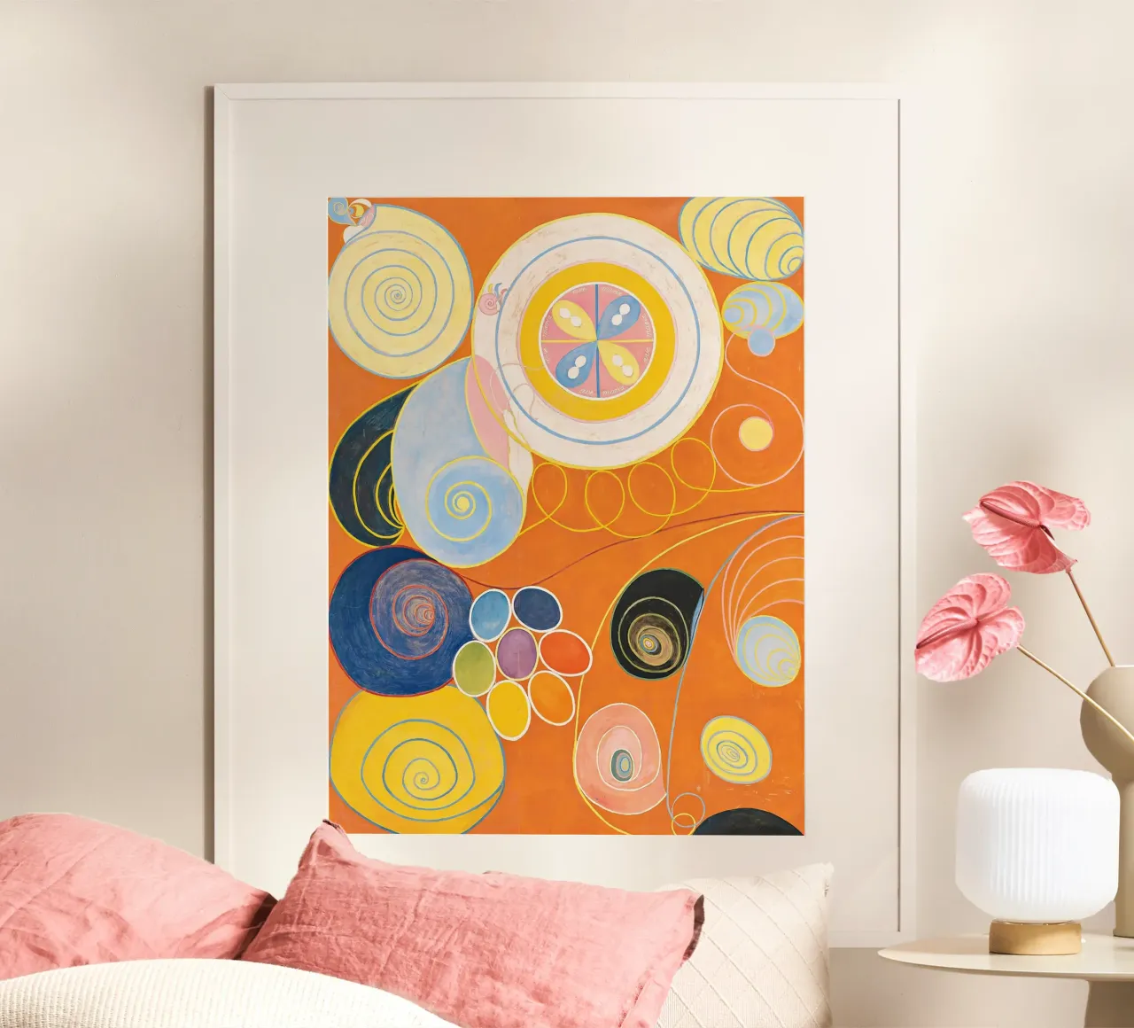 No. 3. I dieci più grandi, Gioventù (1907) di Hilma af Klint carta hahnemühle da Venus Art