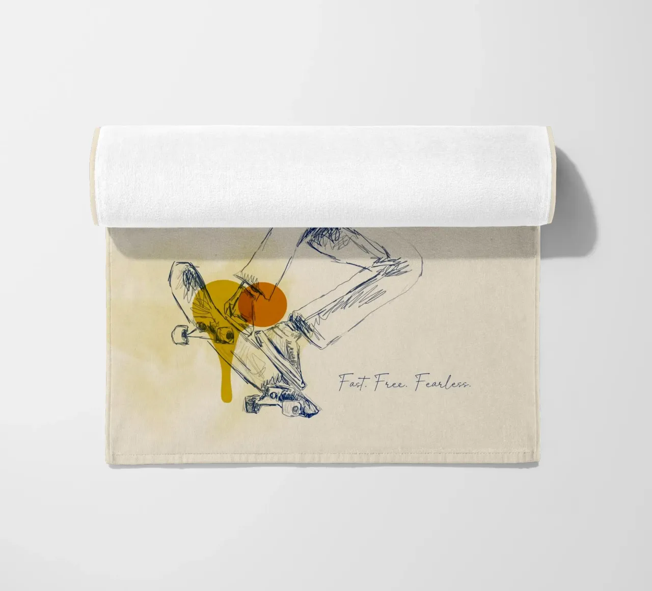 Fast. Free. Fearless. telo mare da Indigo Rain