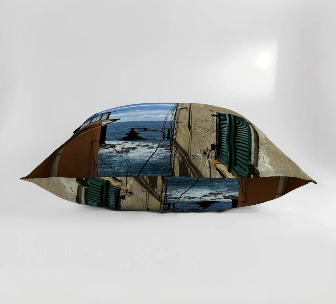 Italien Boulevard decorative cushion by ChiasMata CozMos