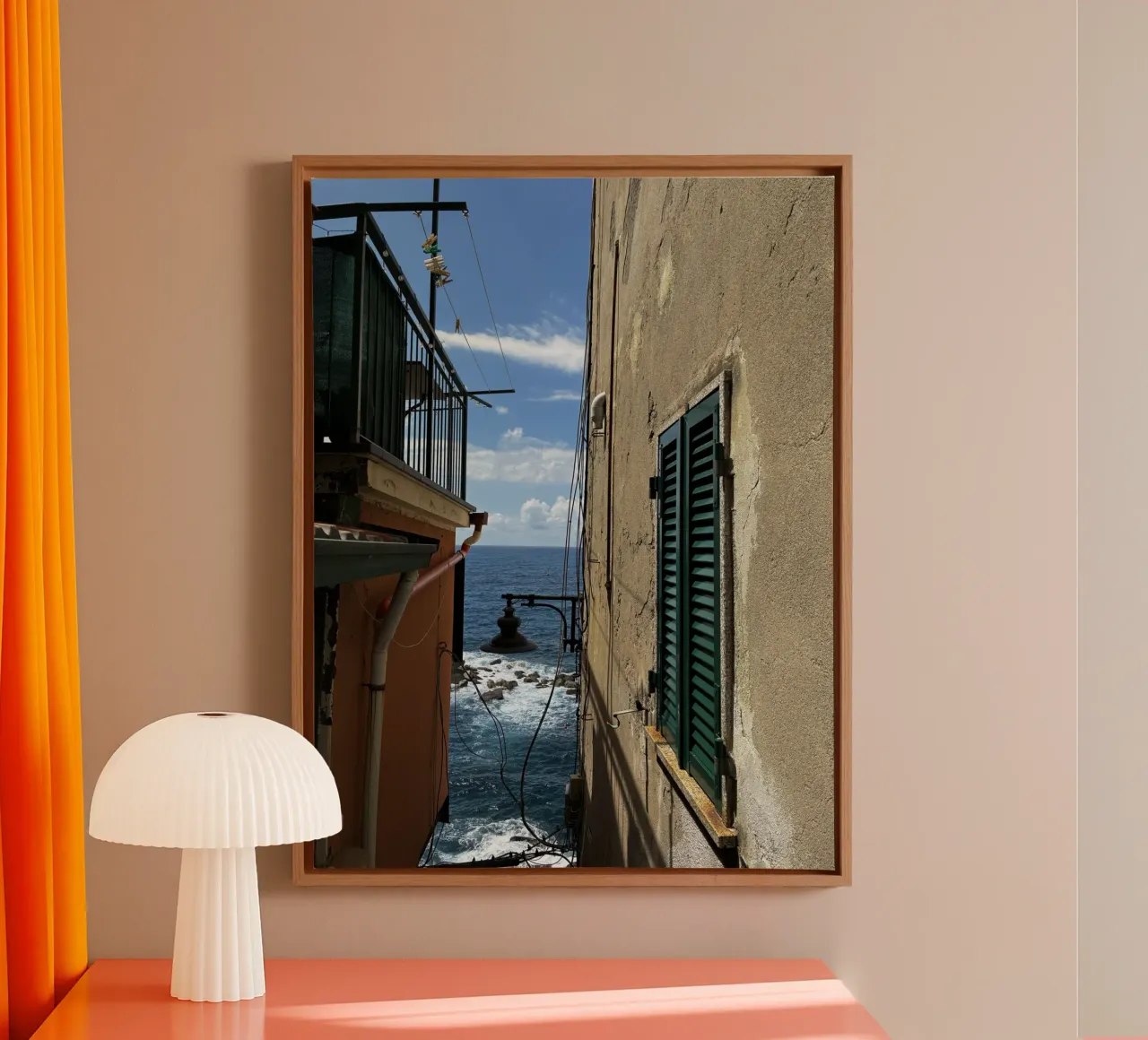 Italien Boulevard tela con Cornice a cassetta da ChiasMata CozMos