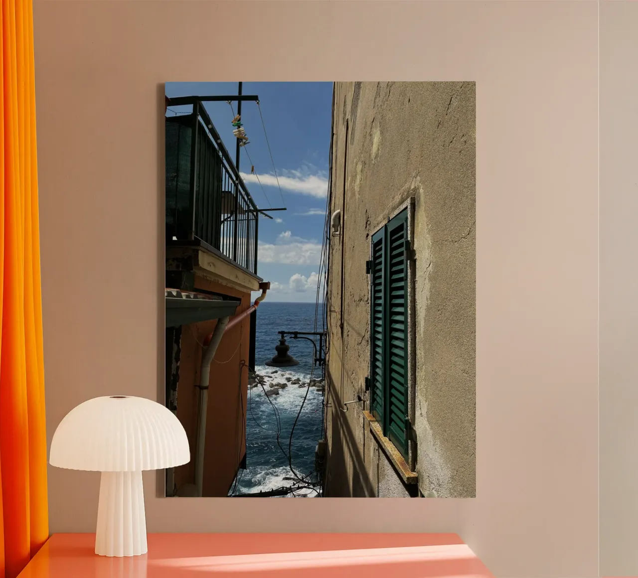 Italien Boulevard tela con Cornice a cassetta da ChiasMata CozMos