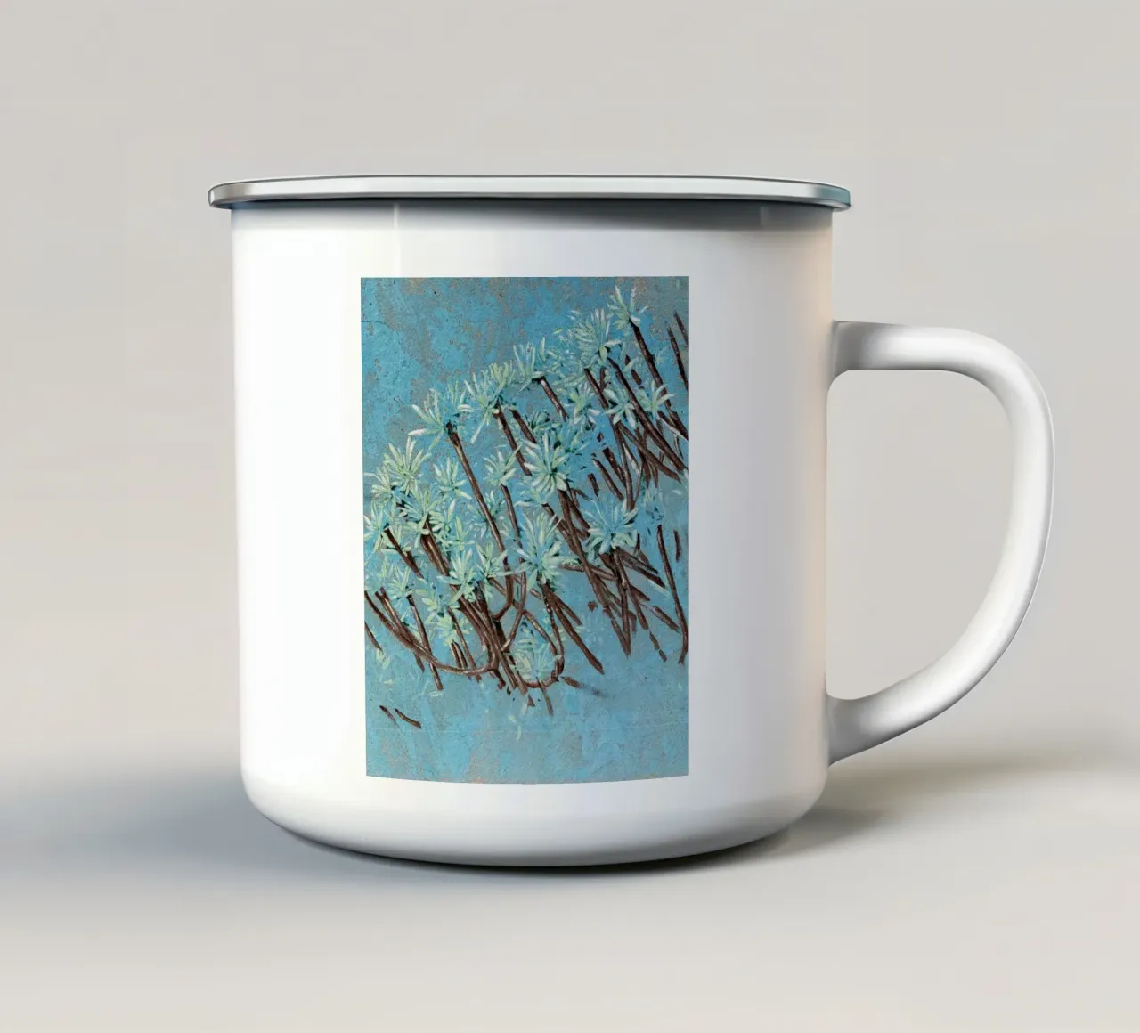 Azzure Azzuro tazza in smalto da ChiasMata CozMos