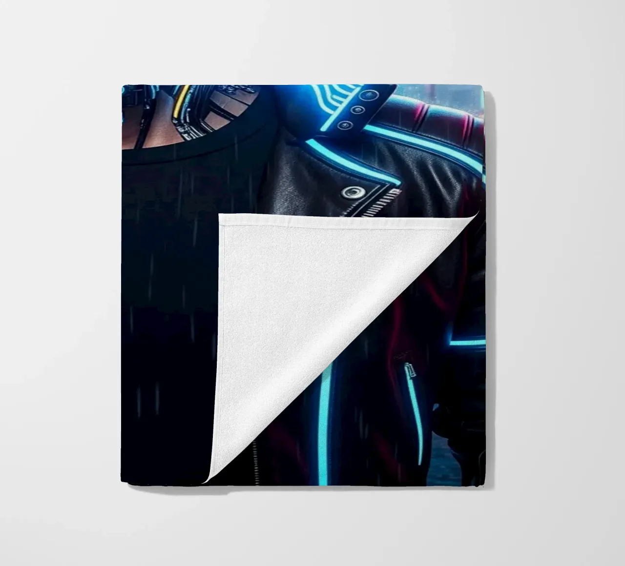 Mick Jagger - Cyber Punk art style telo mare da Lembayung art
