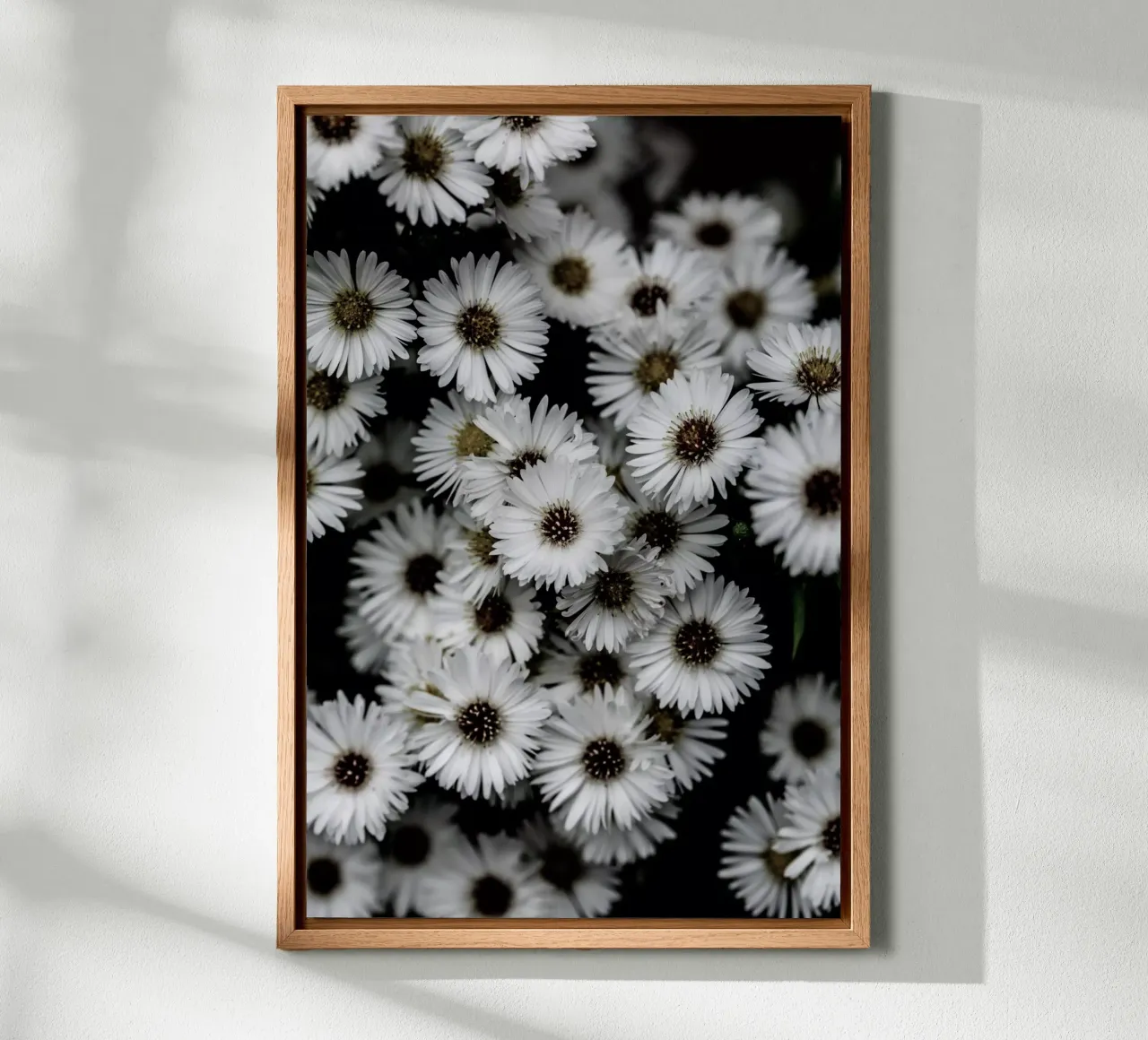 Tiny Flowers 3 canvas met Baklijst van Mareike Böhmer Photography