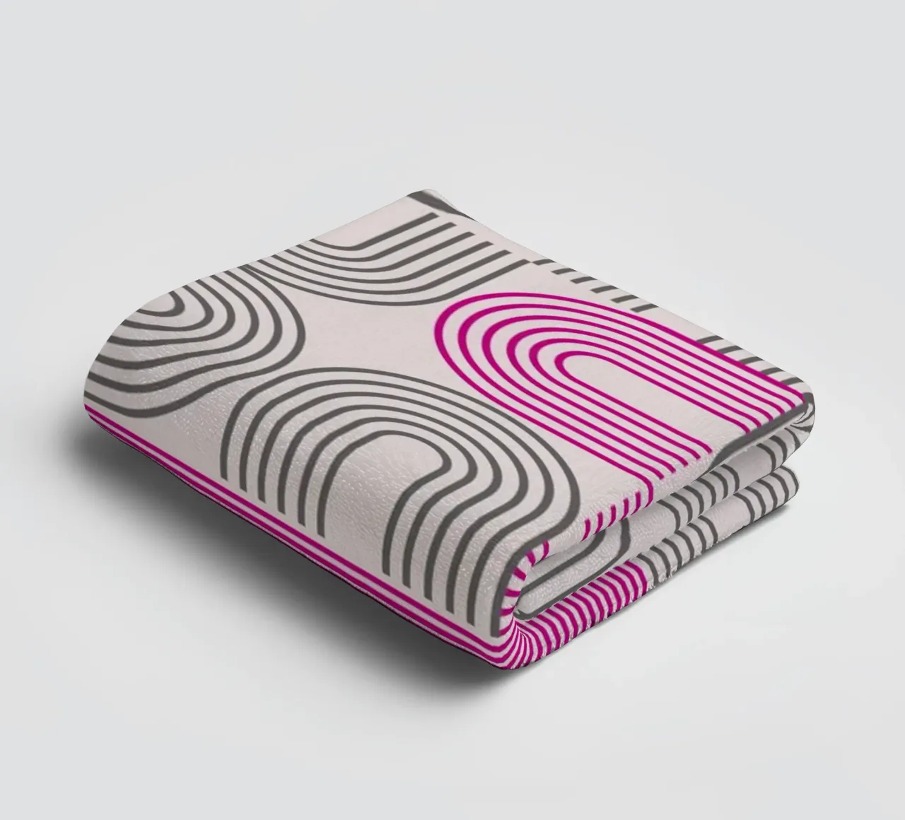 Typographie Pop Art - DADA Print en magenta serviette de bain de Studio Vibe