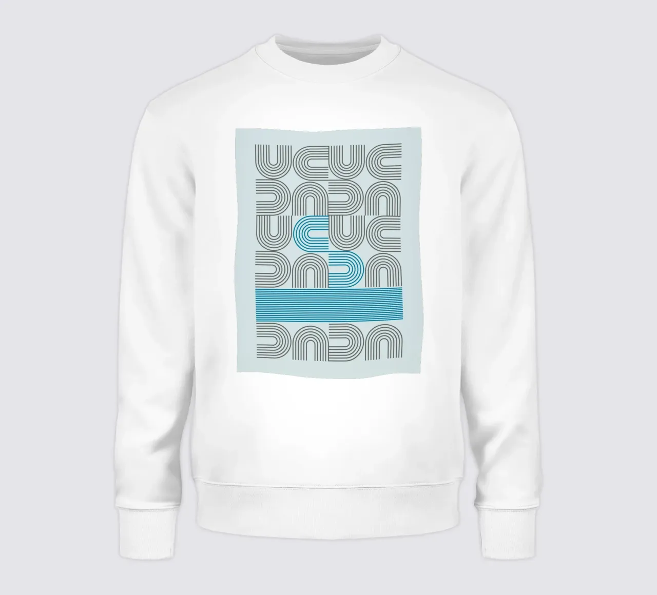 Typo Design Line Art - DADA Retro Style sudadera de Studio Vibe