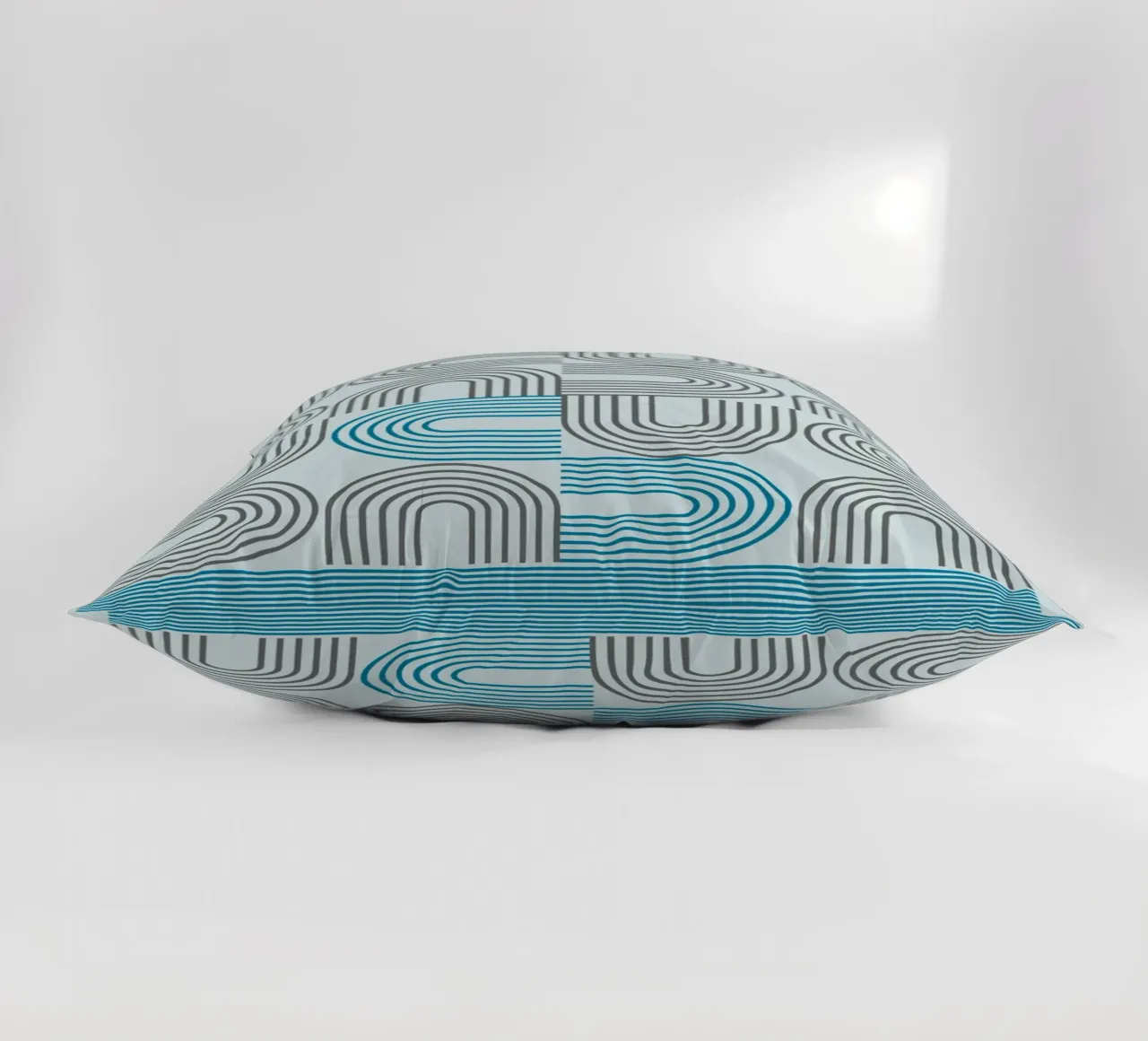 Typo Design Line Art - DADA Retro Style decorative cushion by Studio Vibe