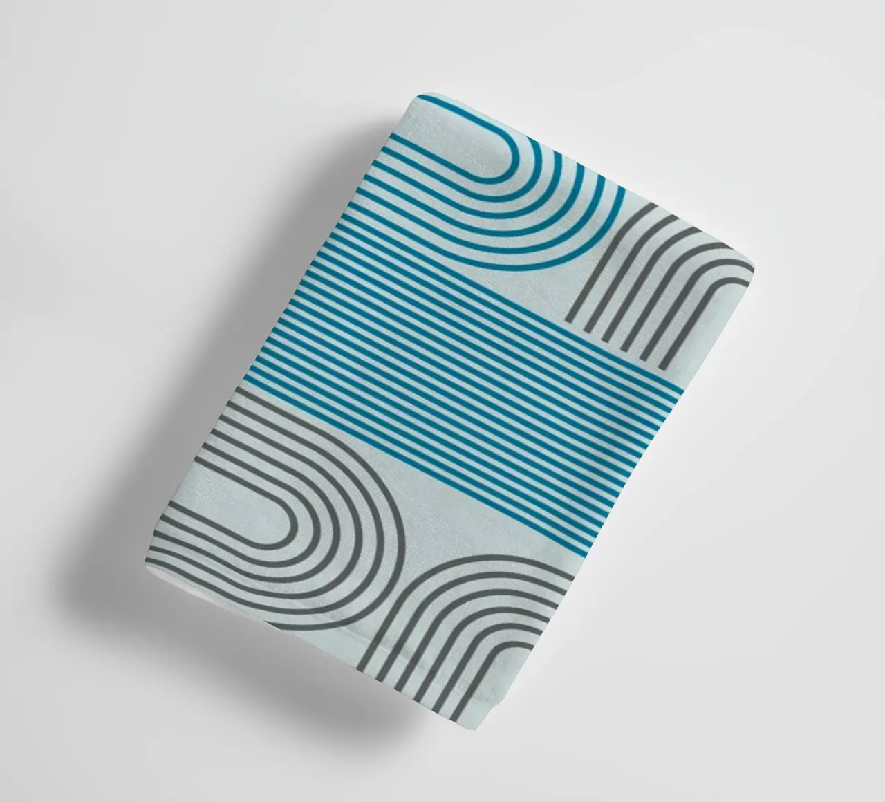 Typo Design Line Art - DADA Retro Style toalla de baño de Studio Vibe