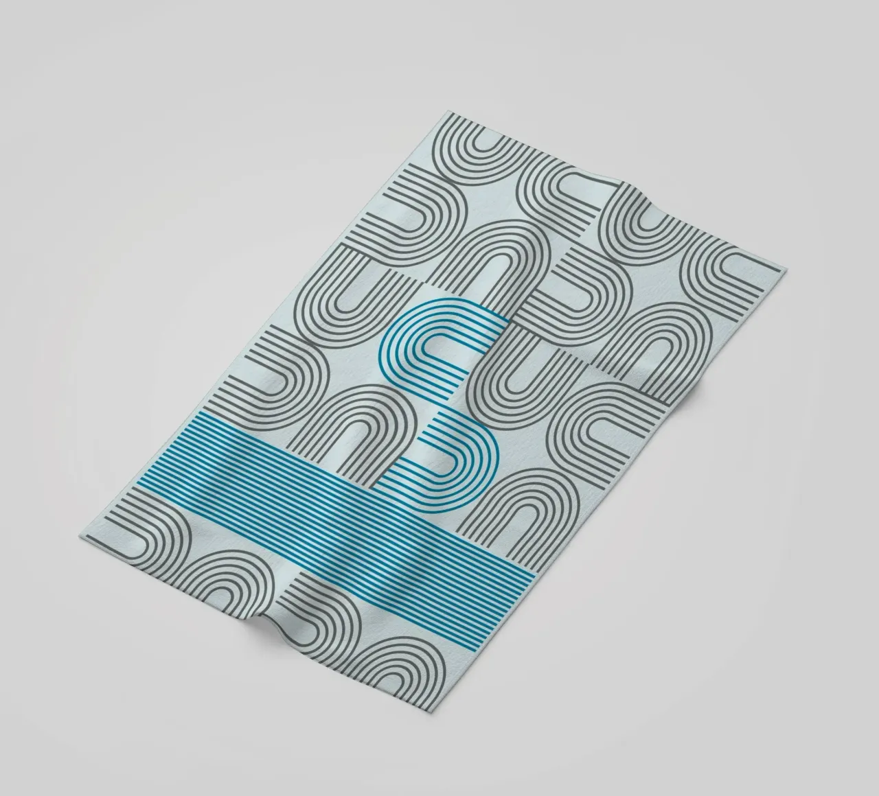 Typo Design Line Art - DADA Retro Style toalla de playa de Studio Vibe