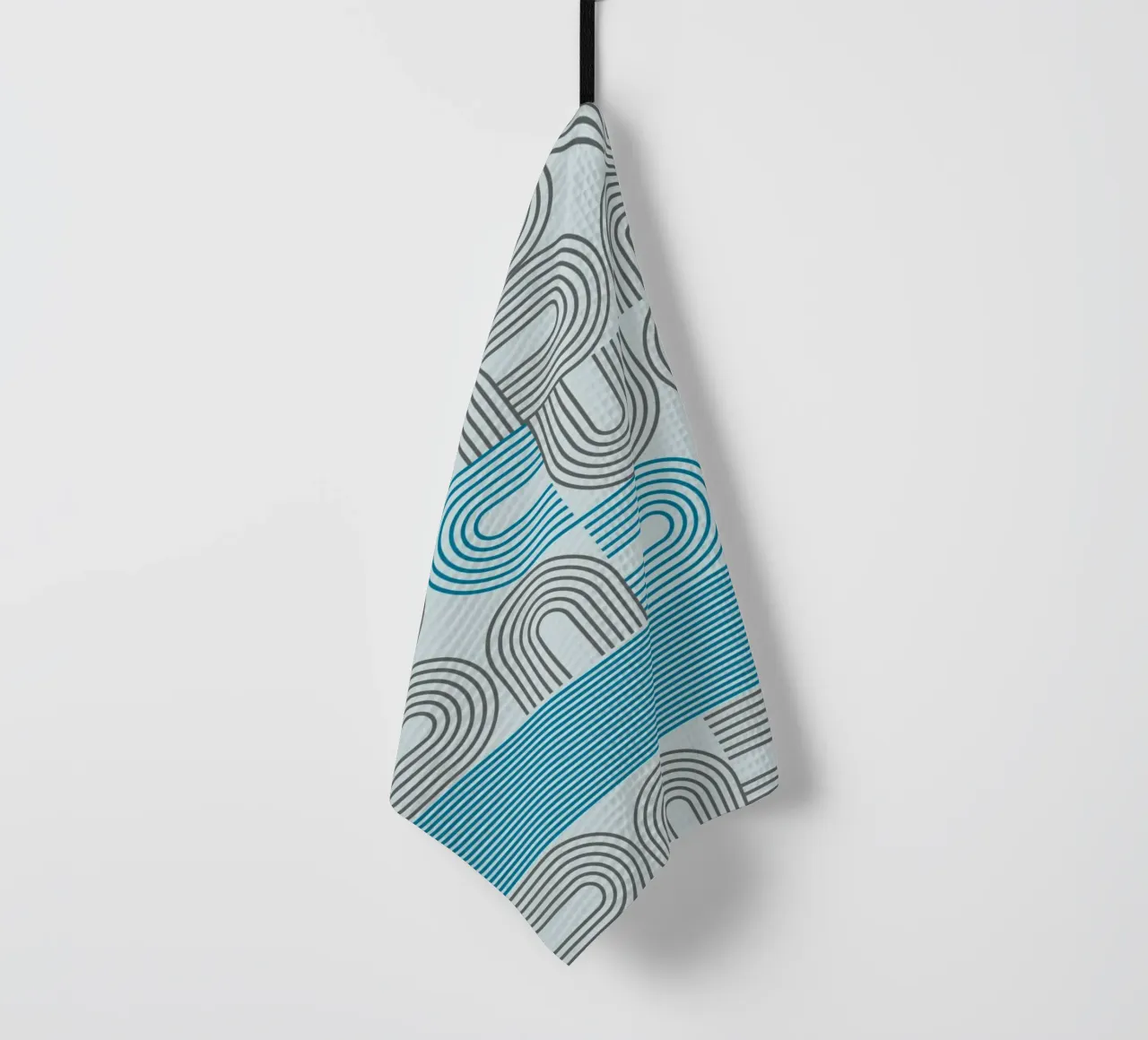 Typo Design Line Art - DADA Retro Style paño de cocina de Studio Vibe