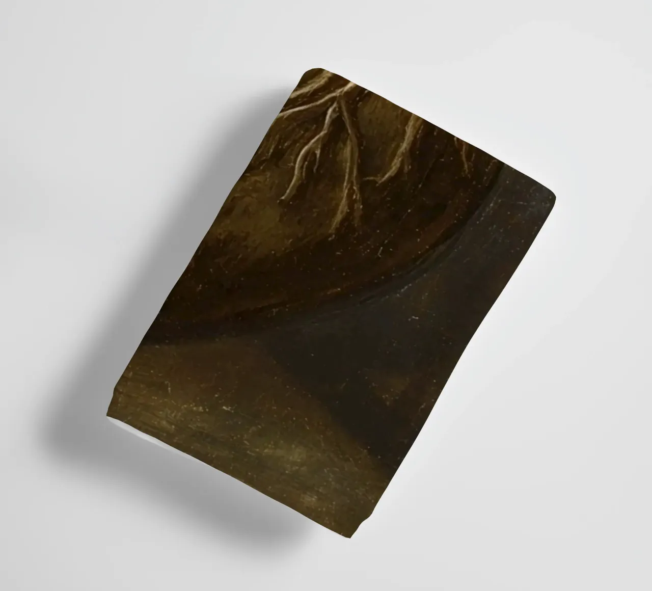 Human heart with tree-like structures in a dark background towel by DesignDoodle