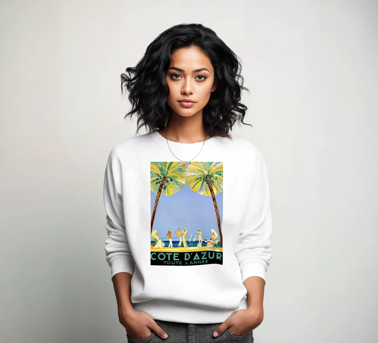 Costa Azzurra Tutto l'anno felpa da Maya Elliott