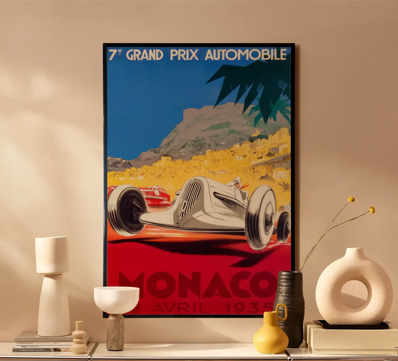 Gran Premio di Monaco, 1935 poster da Maya Elliott