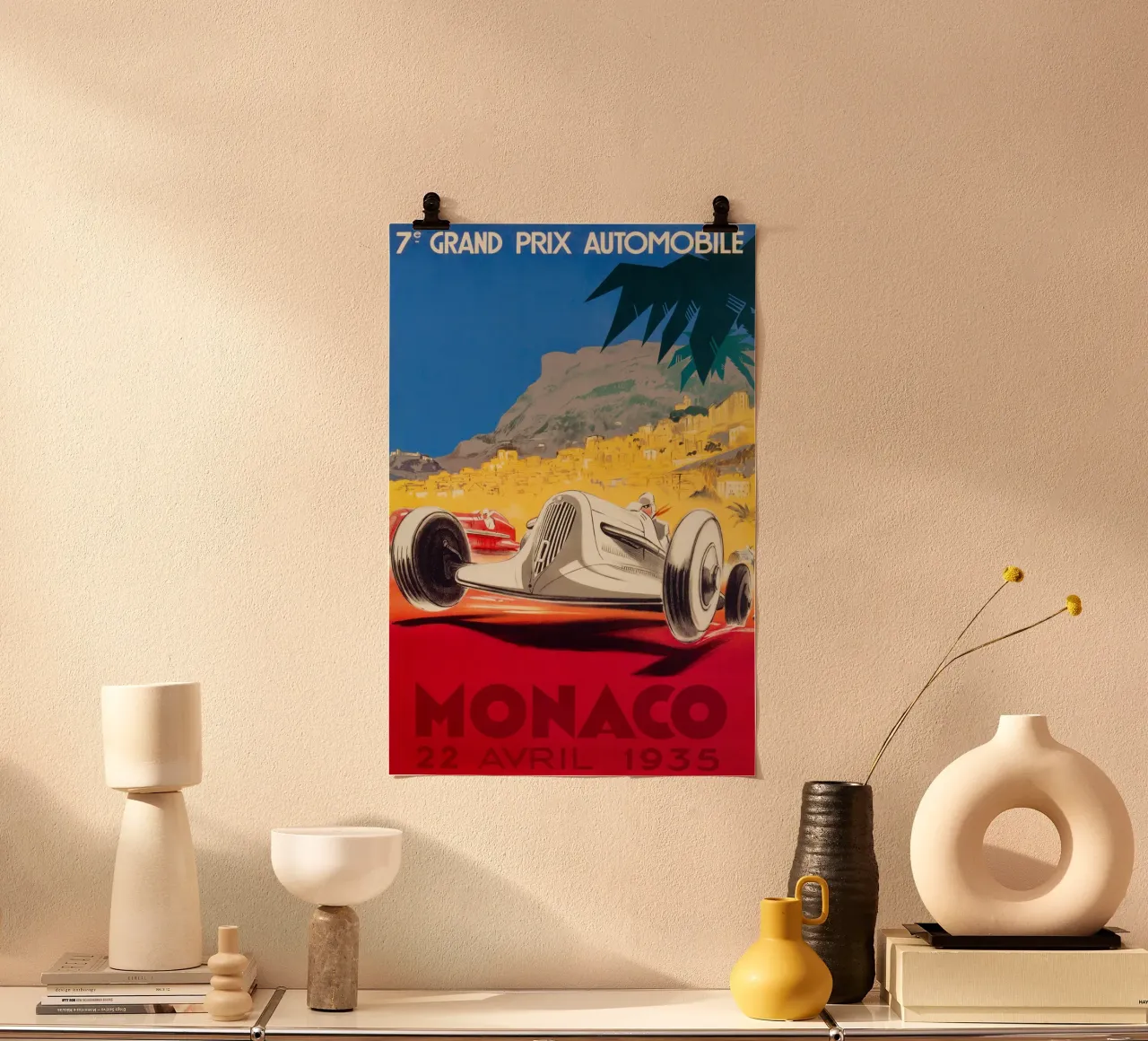 Gran Premio di Monaco, 1935 poster da Maya Elliott
