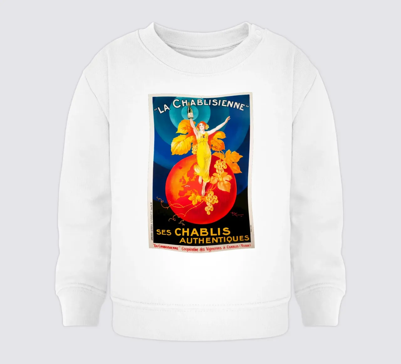 La Chablisienne Autentico Chablis felpa neonato da Maya Elliott