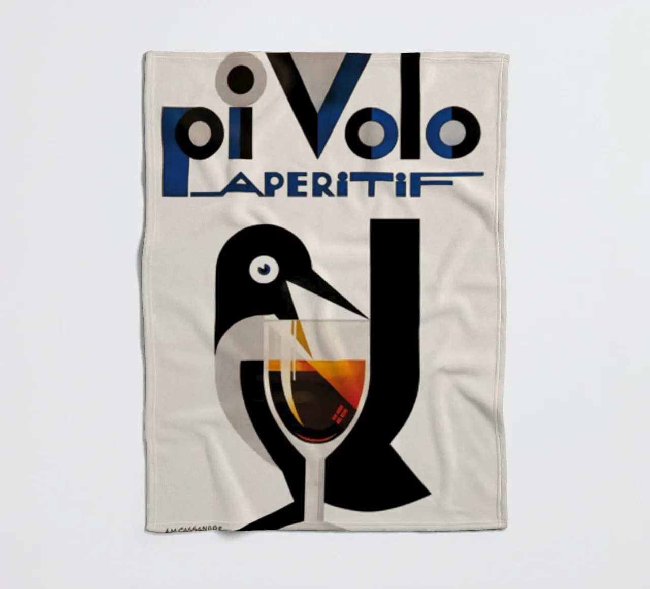 Pivolo Aperitif coperta in pile da Maya Elliott