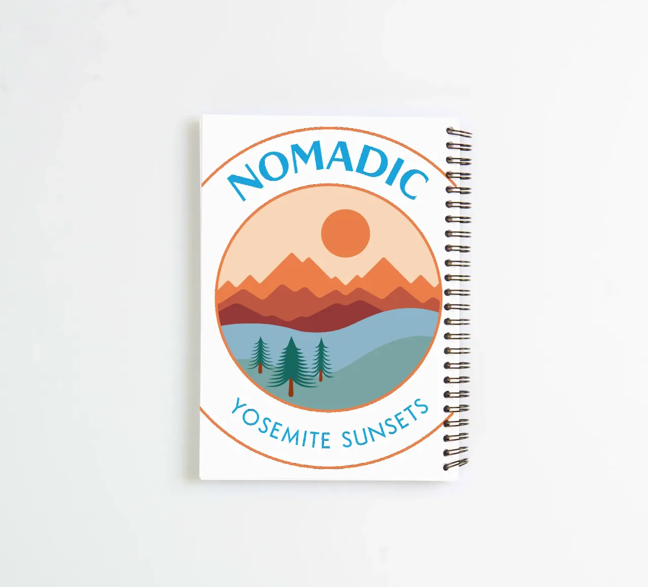 Yosemite Sunsets - Nomadic Badge diario ad anelli da pierosvisuals