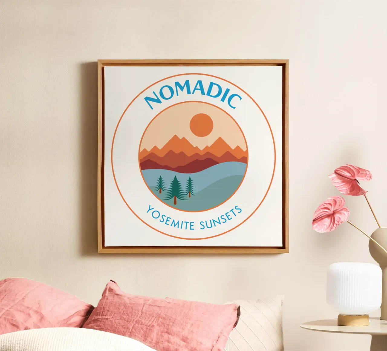 Yosemite Sunsets - Nomadic Badge tela da pierosvisuals