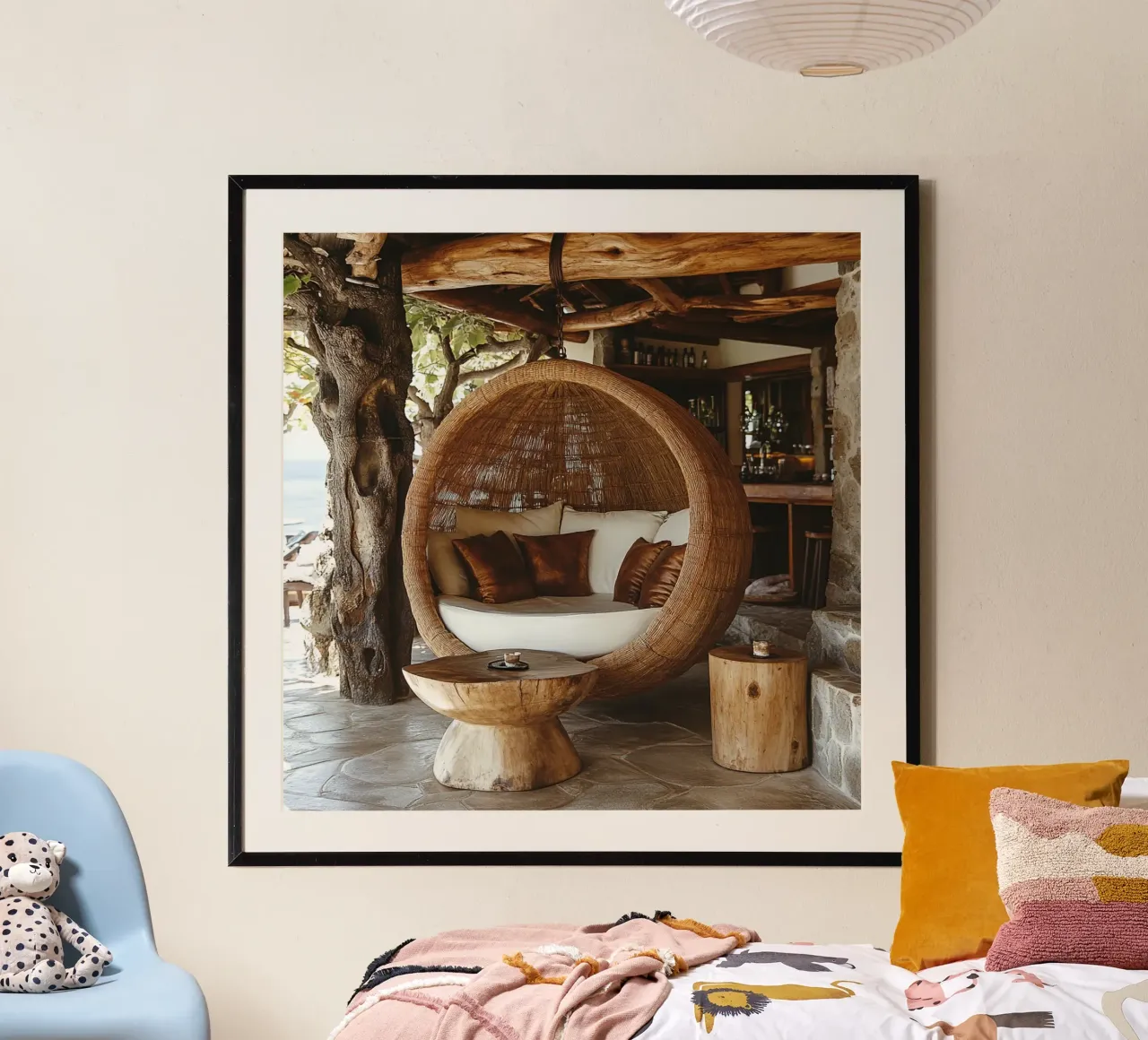 Bali Serenity Rituals poster da Wanderlust Vibes