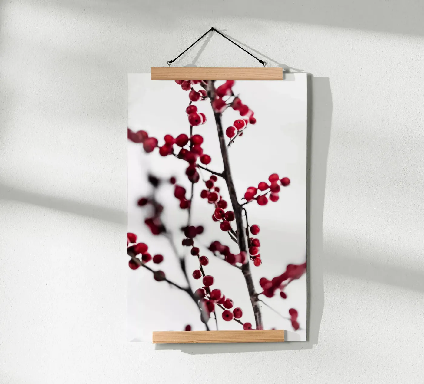 Red Berries 1 poster da Mareike Böhmer Photography