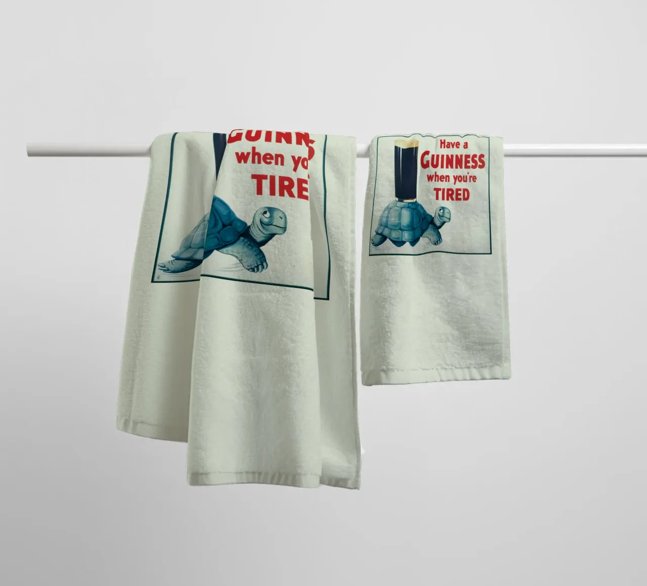 Turtle When You Are Tired towel by Maya Elliott