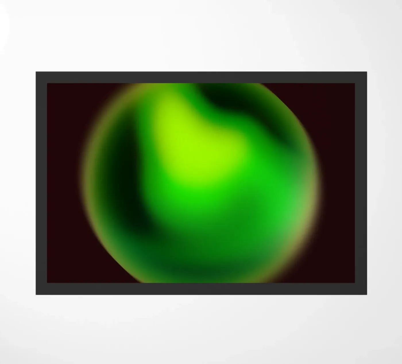 Spheres IV doormat by Galaxy Eyes