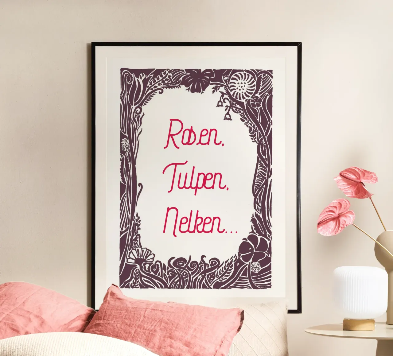 Roses, tulips, carnations... hahnemühle by PaperLine Art