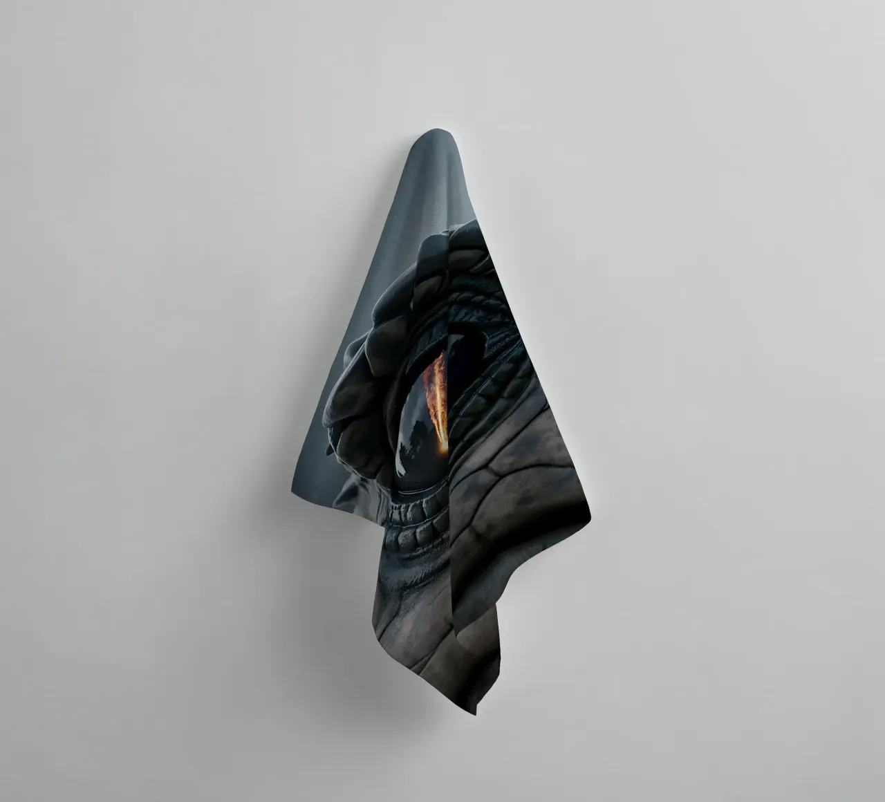 A dinosaur's view of the apocalypse towel by Plain Thoughts