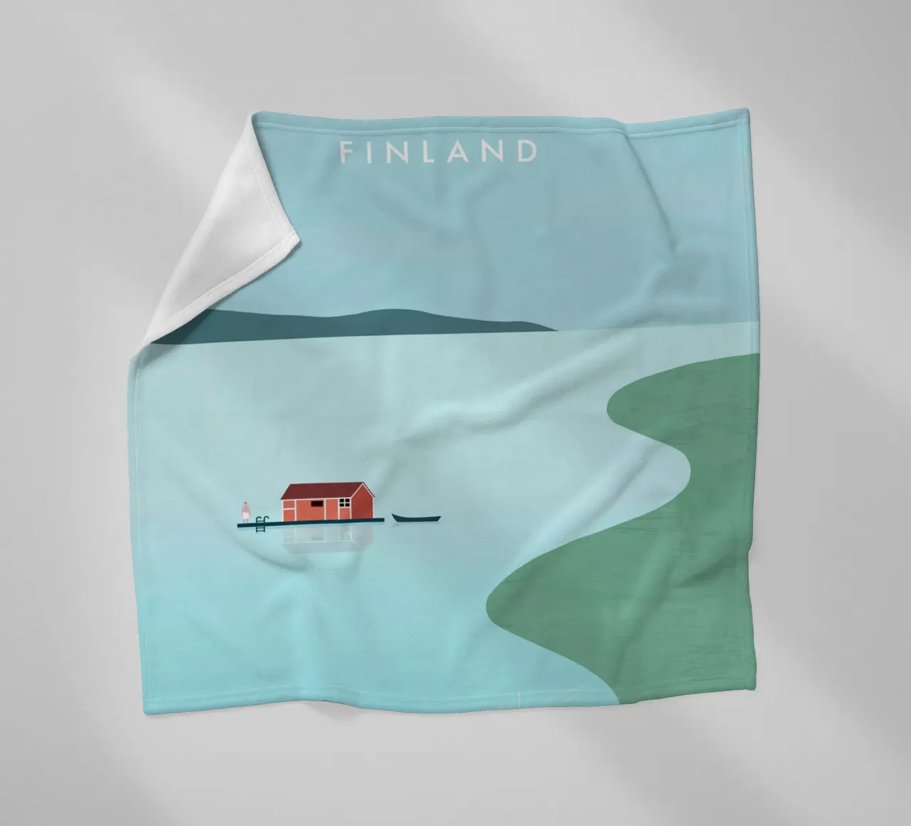 Finlandia coperta in pile da Katinka Reinke