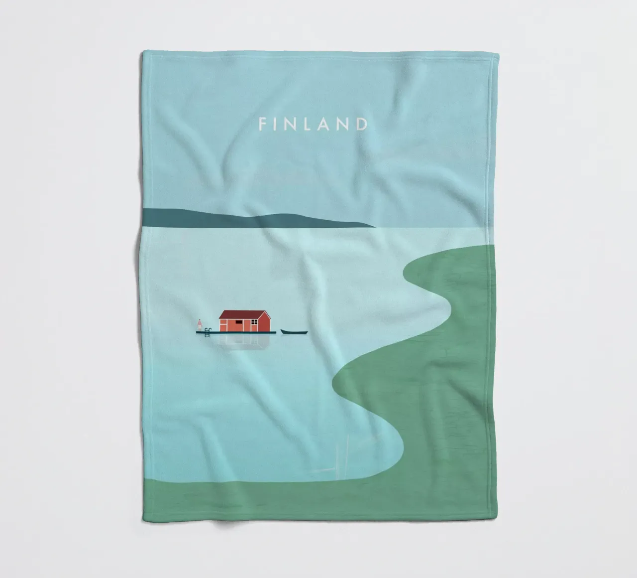 Finlandia coperta in pile da Katinka Reinke